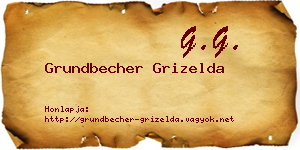 Grundbecher Grizelda névjegykártya
